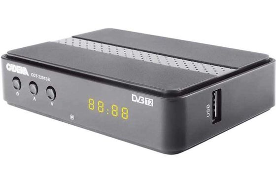 Ресивер DVB-T2 Cadena CDT-2291SB черный