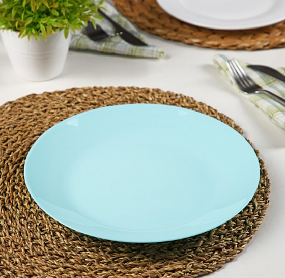 Тарелка обеденная ЛИЛИ ТЮРКУАЗ 25см