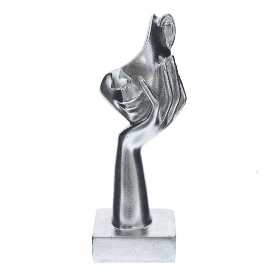 Фигурка декоративная "Лицо", L6 W6 H16 см