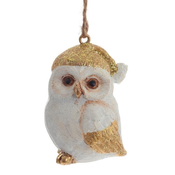 Изделие декоративное подвесное &quot;Сова&quot;, L5 W5 H7 см, 2в.