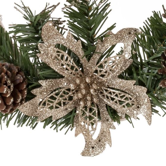 Изделие декоративное &quot;Венок&quot;, L25 W8 H27 см