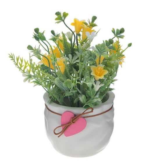 Цветочная композиция, L11 W11 H18 см, 4в.