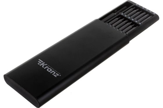 Набор отверток Kranz RA-03 25предметов кейс (KR-12-4753)