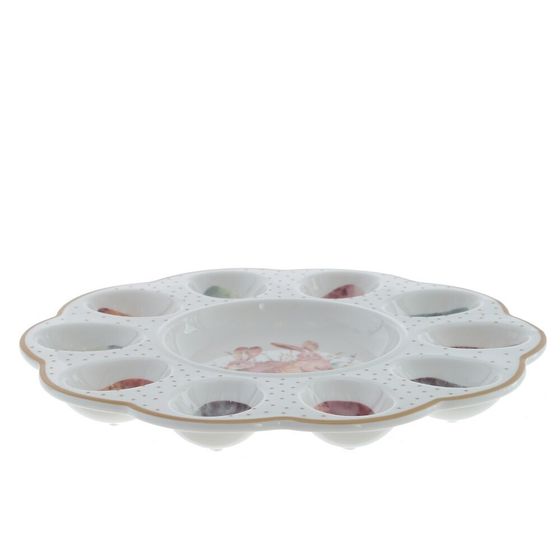 Тарелка для 10-ти яиц, L25,5 W25,5 H2,5 см