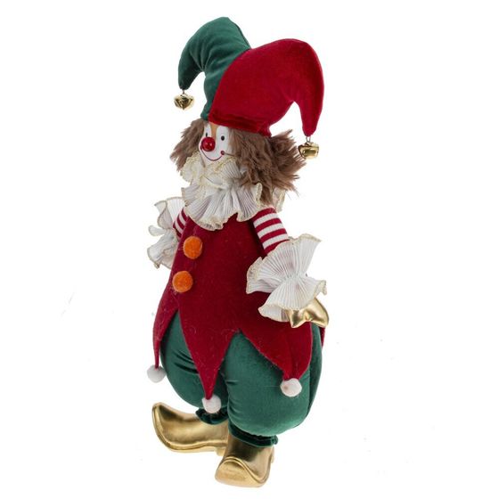 Игрушка набивная &quot;Клоун&quot;, L18 W10 H38 см, 2в.