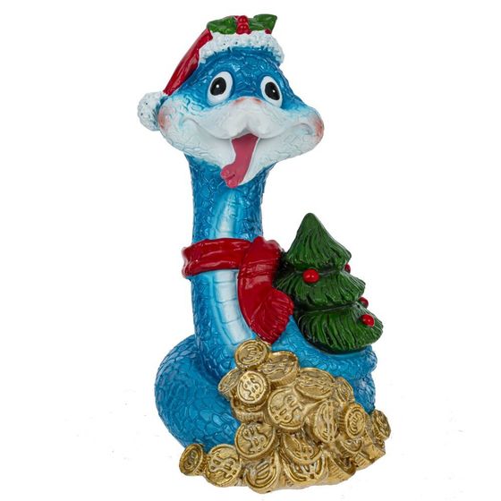 Фигурка декоративная &quot;Змея&quot;, L7 W6 H9,5 см, 4в.