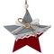 Изделие декоративное подвесное &quot;Ангел/Ёлка/Звезда&quot;, L9 W1 H11,5 см, 3в.