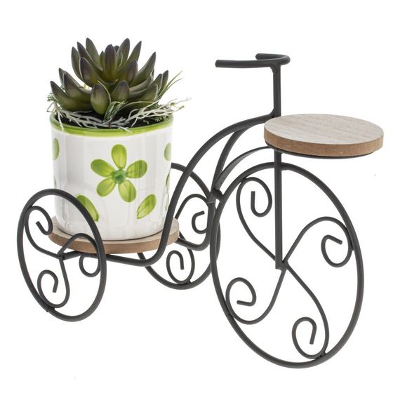 Подставка для цветов &quot;Велосипед&quot;, L29,5 W12,5 H22 см