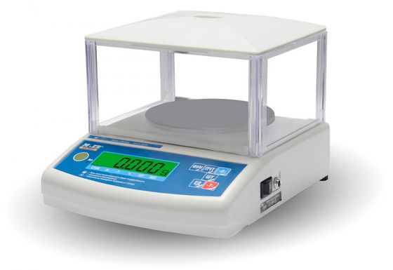 Весы лабораторные Mertech M-ER 122АCFJR-150.005 0.15кг белый (3001)