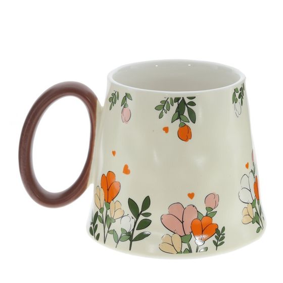 Кружка, 350 мл, L14 W11 H9,5 см, 4в.