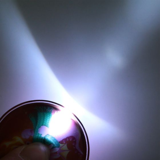 !09 Набор из 2-х штук: Брелок с фонариком «Уютного нового года», 5 х 5 см.