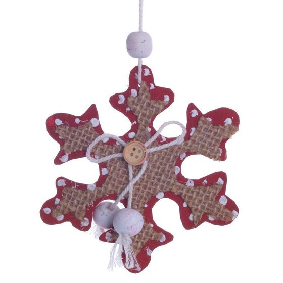 Украшение новогоднее &quot;Снежинка/Звезда/Олень&quot;, L11 W1 H11 см, 3в.