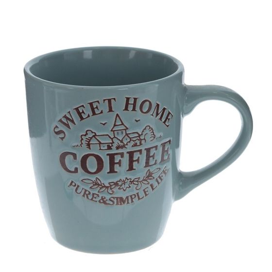 Кружка 250 мл, L11,5 W8 H9 см,дизайн микс