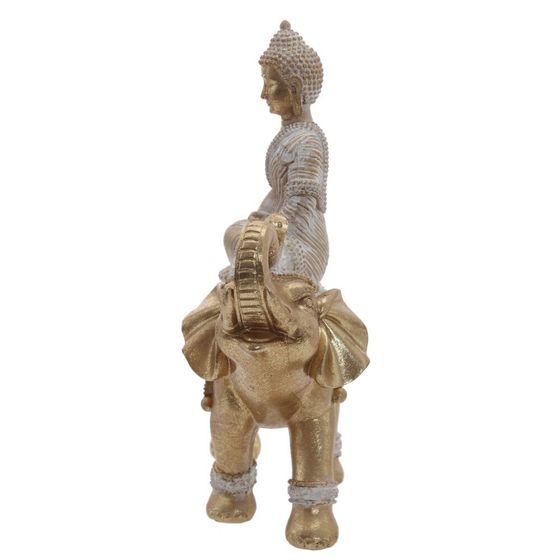 Фигурка декоративная &quot;Будда на слоне&quot;, L14 W9 H23,5 см