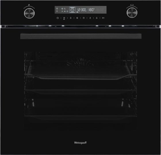 Духовка электрическая Weissgauff EOM 751 PDB Black Edition, 60см черный