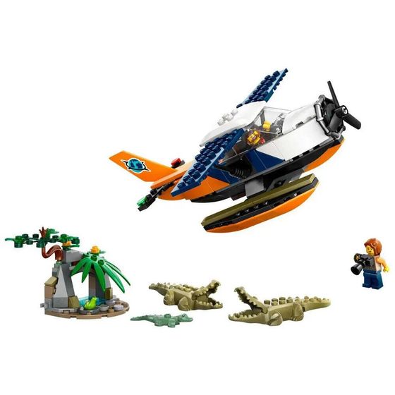 LEGO Jungle Explorers: Seaplane Construction Game