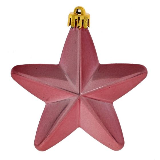 Набор из 6шт Украшение новогоднее &quot;Звезды&quot;, D7,5 см, L13 W2,5 H18,5 см
