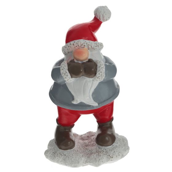 Фигурка декоративная &quot;Дед мороз&quot;, L6 W5 H10,5 см, 3в.