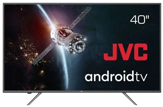Телевизор LED 40&quot; JVC LT-40М690 черный FULL HD SmartTV Android TV