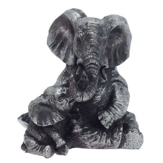 Фигурка декоративная &quot;Слоны&quot;, L16 W13 H17 см