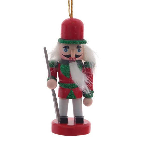 Набор из 4шт Украшение новогоднее &quot;Щелкунчик&quot;, L17,5 W4 H10,5 см