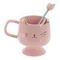 Кружка с ложкой, 280 мл, L12 W9 H11 см