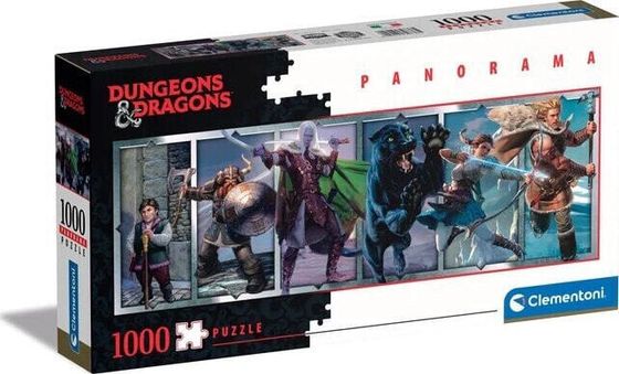 Clementoni Clementoni Puzzle 1000el panorama Dungeons &amp; Dragons 39736