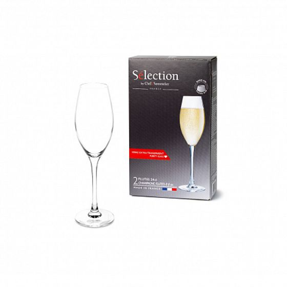 Набор фужеров для шампанского СЕЛЕКШН 2шт 240мл