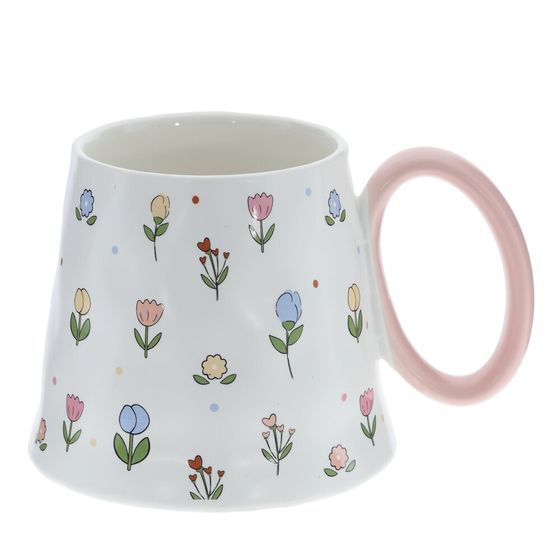 Кружка, 350 мл, L14 W11 H9,5 см, 4в.