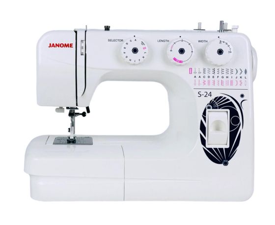 Швейная машина Janome S-24 белый/синий