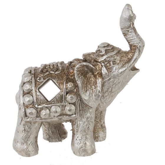 Набор из 7 фигурок декоративных "Слон", L W H11,4 см