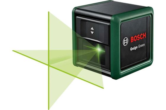 Нивелир лазерный Bosch Quigo Green + MM2 2кл.лаз. 540нм цв.луч. зеленый 2луч. (0603663C02)