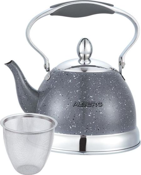Чайник Alberg AL-3035 1л серый гранит