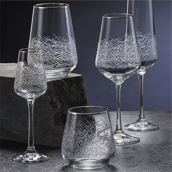 Набор стаканов SANDRA Blizzard 6шт 380мл