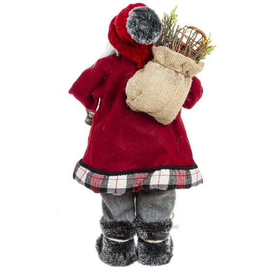 Дед Мороз, L25 W17 H47 см