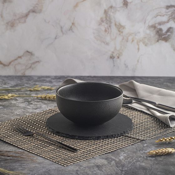 Салатник ROCK BLACK 15см