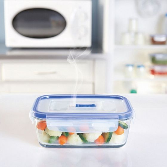 Контейнер ПЮРБОКС АКТИВ 1220мл квадратный