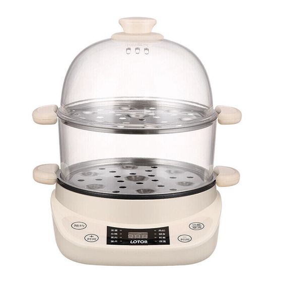 LOTOR ZDQ-20C3 Egg Cookers / Steamers Multifunction Egg Steamer Breakfast Timer Fully Automatic Anti-Dry Burn