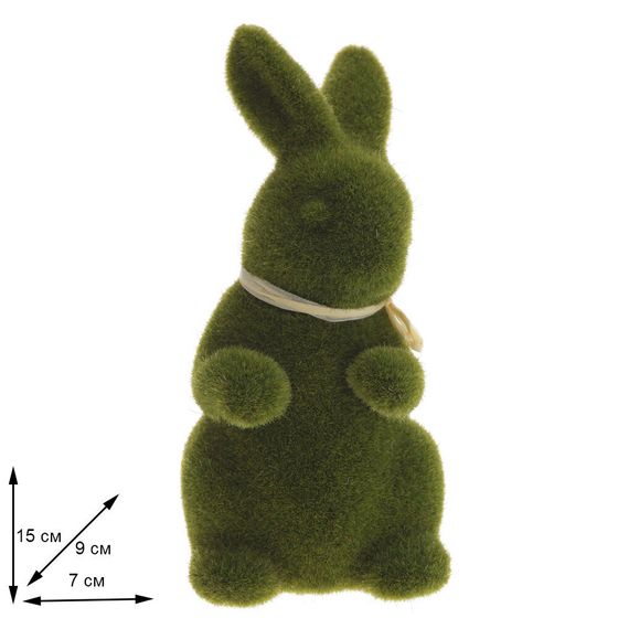 Фигурка декоративная &quot;Заяц&quot;, L7 W9 H15 см, 2в.