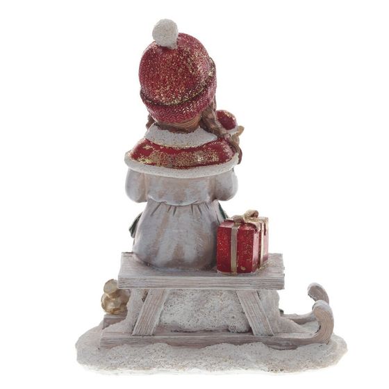 Фигурка декоративная &quot;Девочка&quot;, L13,5 W9 H17 см