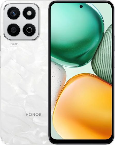 Смартфон Honor X7C 6/128Gb белый (5109BKDG)