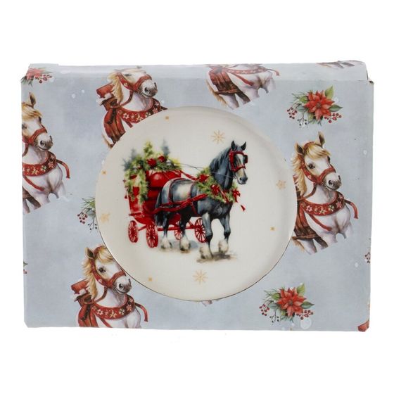 Подставка для чайных пакетиков &quot;Лошадь&quot;, L12 W9 H1 см