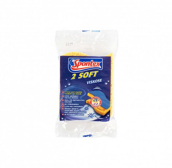 Губка вискозная SOFT 2шт