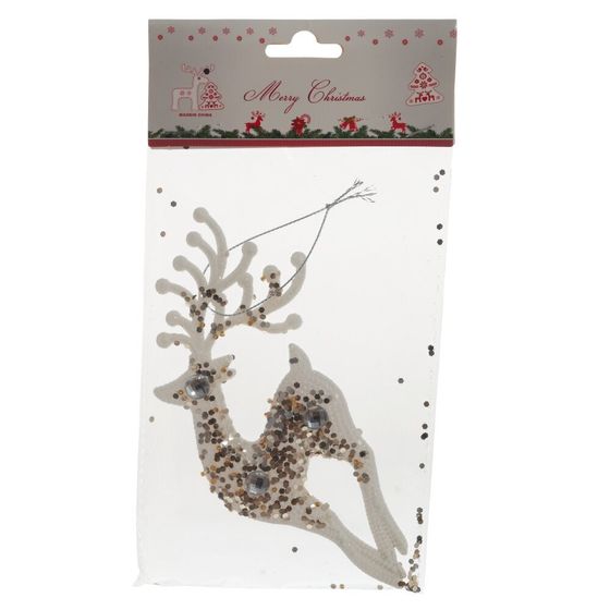 Украшение новогоднее &quot;Олень&quot;, L9 W1 H17,5 см