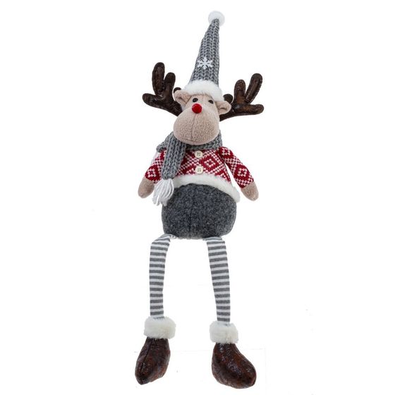 Игрушка набивная &quot;Олень&quot;, L19 W13 H57/35 см, 2в.