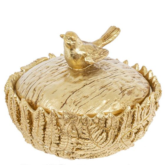 Шкатулка,  L13 W13 H9 см