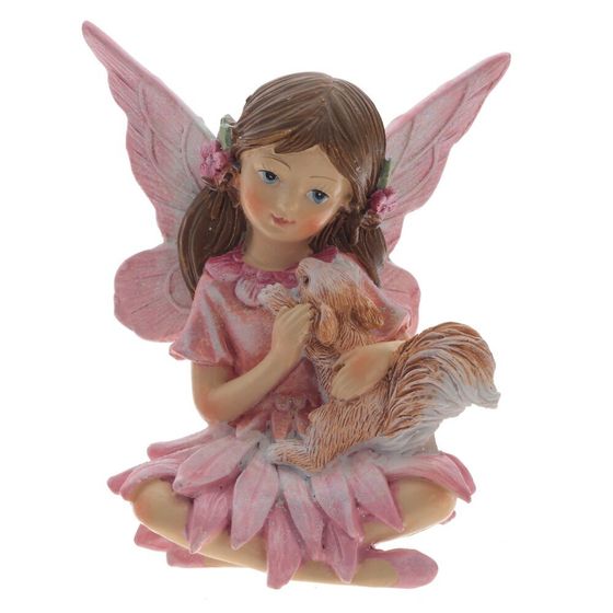 Фигурка декоративная &quot;Фея&quot;, L8 W6,5 H10,5 см, 3в.