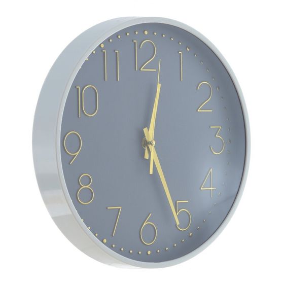 Часы настенные декоративные (1xАА н/п), L29,5 W4 H29,5 см