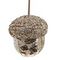 Изделие декоративное подвесное "Жёлудь", L13 W13 H13 см