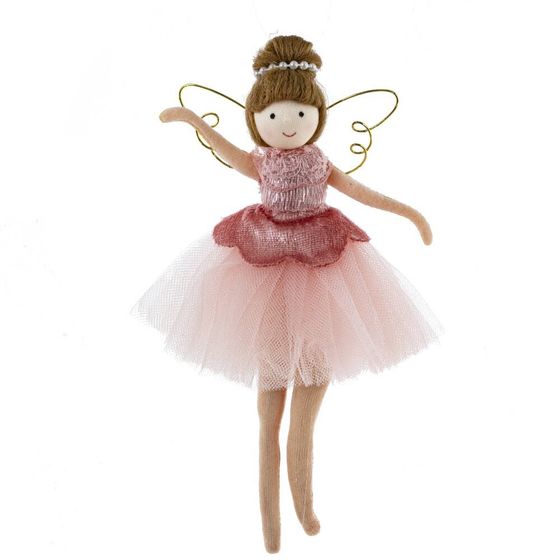 Изделие декоративное подвесное &quot;Девочка-ангел&quot;, L7,5 W9 H19 см, 4в.